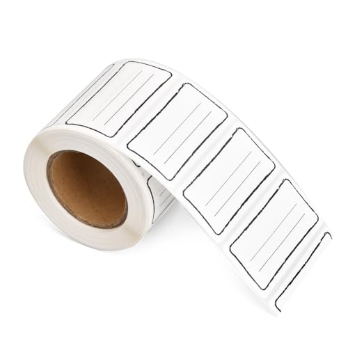500 Stück 60x30mm Etiketten Selbstklebend, Etiketten Marmeladengläser, Wasserdichte, Abnehmbare, Versand und Preis Etiketten, Vielseitig Einsetzbar und Einfach zu Beschriften mit Stift 500 Stück 60x30mm Etiketten Selbstklebend, Etiketten Marmeladengläser, Wasserdichte, Abnehmbare, Versand und Preis Etiketten, Vielseitig Einsetzbar und Einfach zu Beschriften mit Stift von Husalsea