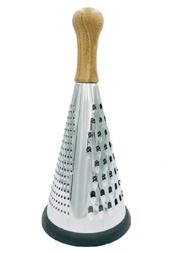 Husla 73955 Original Kitchen Grater, Made of stainless steel and Acacia Wood, Multifunctional Grater, Non-Slip Function Husla 73955 Original Kitchen Grater, Made of stainless steel and Acacia Wood, Multifunctional Grater, Non-Slip Function von Husla