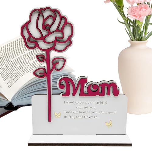 Husoiuy Muttertagskarten | Holzblumen Deko | Rosenarrangement Als Tischdekoration Für Wohnzimmer, Schlafzimmer, Einweihung & Hochzeit Husoiuy Muttertagskarten | Holzblumen Deko | Rosenarrangement Als Tischdekoration Für Wohnzimmer, Schlafzimmer, Einweihung & Hochzeit von Husoiuy