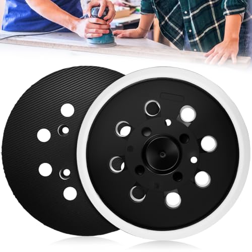 Huucozn 125 mm Schleifteller Exzenterschleifer Ersatzteile Schleifplatte mit Hook und Loop 8 Löcher mit Klettsystem Kompatibel mit Bosch pex 400 ae Schleifteller Zubehör für Exzenterschleifer Huucozn 125 mm Schleifteller Exzenterschleifer Ersatzteile Schleifplatte mit Hook und Loop 8 Löcher mit Klettsystem Kompatibel mit Bosch pex 400 ae Schleifteller Zubehör für Exzenterschleifer von Huucozn