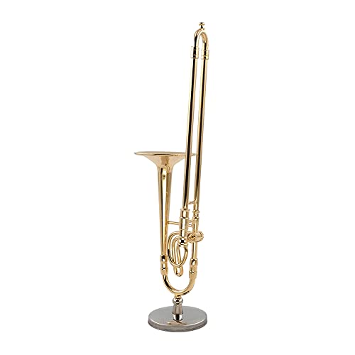 Huudngeje 12 cm Miniatur Posaunen Modell Aus Reinem Kupfer mit UnterstüTzung Mini Musik Instrumenten Modell mit Schwarzer Leder Box Huudngeje 12 cm Miniatur Posaunen Modell Aus Reinem Kupfer mit UnterstüTzung Mini Musik Instrumenten Modell mit Schwarzer Leder Box von Huudngeje