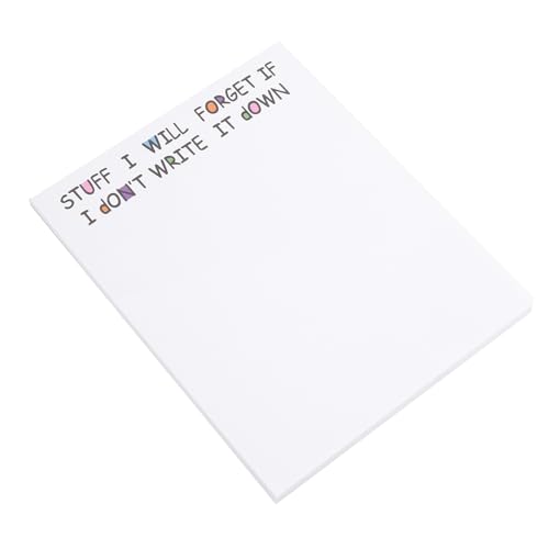 Huudngeje Lustige Haftnotizen, To-Do-Liste, Notizblock, Lustiges Briefpapier, Bürobedarf, Notizbuchetiketten, Schreibtisch-Haftnotizen, 50 Seiten, Langlebig, A Huudngeje Lustige Haftnotizen, To-Do-Liste, Notizblock, Lustiges Briefpapier, Bürobedarf, Notizbuchetiketten, Schreibtisch-Haftnotizen, 50 Seiten, Langlebig, A von Huudngeje