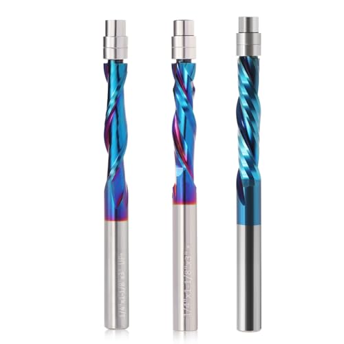 Huudngeje Massives Carbid -Lager Leitete Flöte Flush -Trim -Router -Bit -Holzbearbeitungsschneider Endmühle Huudngeje Massives Carbid -Lager Leitete Flöte Flush -Trim -Router -Bit -Holzbearbeitungsschneider Endmühle von Huudngeje