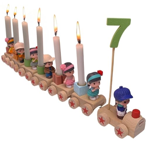 Geburtstagszug, Geburtstagskranz Kerzen, Geburtstagsgeschenk, Geburtstagsteller, Geburtstagsring, Geburtstagsfeiern Geburtstagszug, Geburtstagskranz Kerzen, Geburtstagsgeschenk, Geburtstagsteller, Geburtstagsring, Geburtstagsfeiern von Huukulu