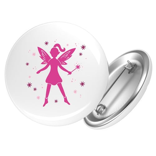 Huuraa Ansteckbutton Fee Fabelwesen Geschenk Größe 59mm Fee Accessoire Huuraa Ansteckbutton Fee Fabelwesen Geschenk Größe 59mm Fee Accessoire von Huuraa