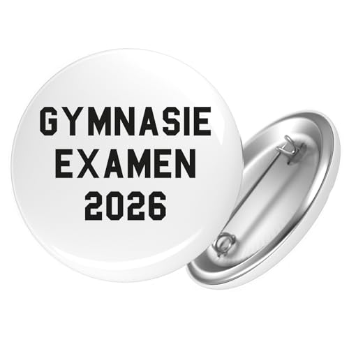 Huuraa Ansteckbutton Gymnasieexamen 2026 Abschluss Schweden Geschenk Größe 59mm Anstecker Gymnasieexamen 2026 Accessoire von Huuraa