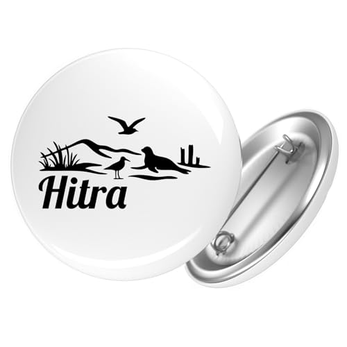Huuraa Ansteckbutton Hitra Norwegen Geschenk Größe 59mm Hitra Accessoire Huuraa Ansteckbutton Hitra Norwegen Geschenk Größe 59mm Hitra Accessoire von Huuraa