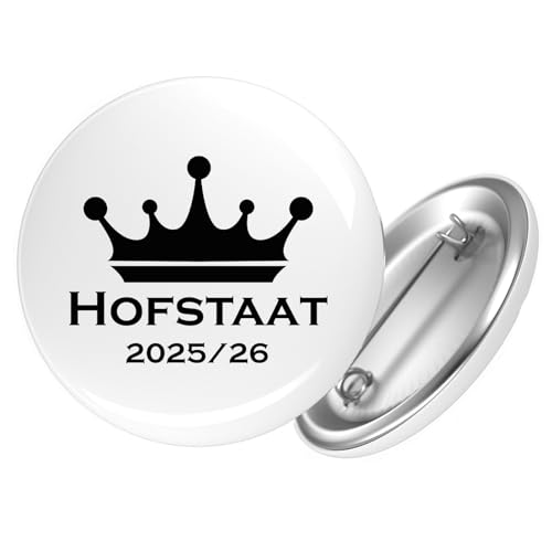 Huuraa Ansteckbutton Hofstaat 2025/26 Schützenfest Geschenk Größe 59mm Hofstaat 2025/26 Accessoire Huuraa Ansteckbutton Hofstaat 2025/26 Schützenfest Geschenk Größe 59mm Hofstaat 2025/26 Accessoire von Huuraa