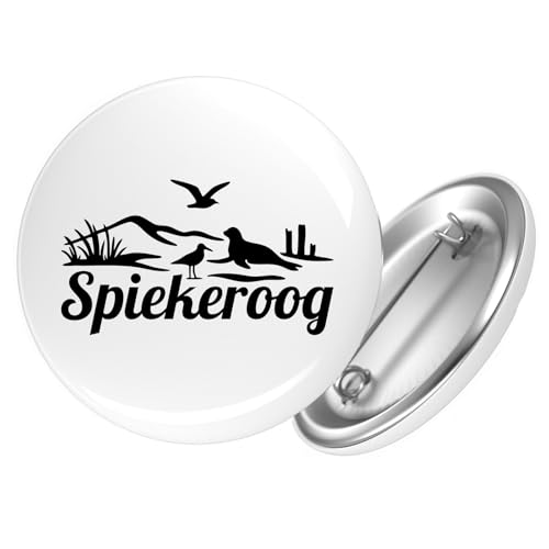 Huuraa Ansteckbutton Spiekeroog Strandmotiv Geschenk Größe 59mm Spiekeroog Accessoire Huuraa Ansteckbutton Spiekeroog Strandmotiv Geschenk Größe 59mm Spiekeroog Accessoire von Huuraa