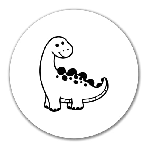 Huuraa Aufkleber Apatosaurus Dinosaurier Geschenk 10cm Sticker Apatosaurus Geschenkidee von Huuraa