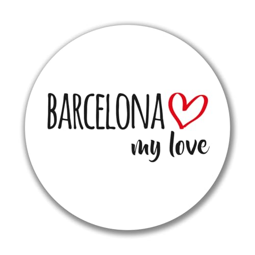 Huuraa Aufkleber Barcelona my love Geschenk Sticker 10cm Barcelona Geschenkidee Huuraa Aufkleber Barcelona my love Geschenk Sticker 10cm Barcelona Geschenkidee von Huuraa
