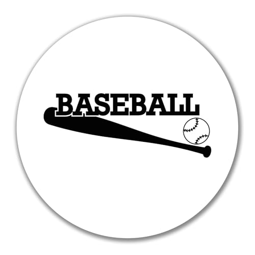 Huuraa Aufkleber Baseball Baseballschläger Geschenk 10cm Sticker Baseball Geschenkidee Huuraa Aufkleber Baseball Baseballschläger Geschenk 10cm Sticker Baseball Geschenkidee von Huuraa