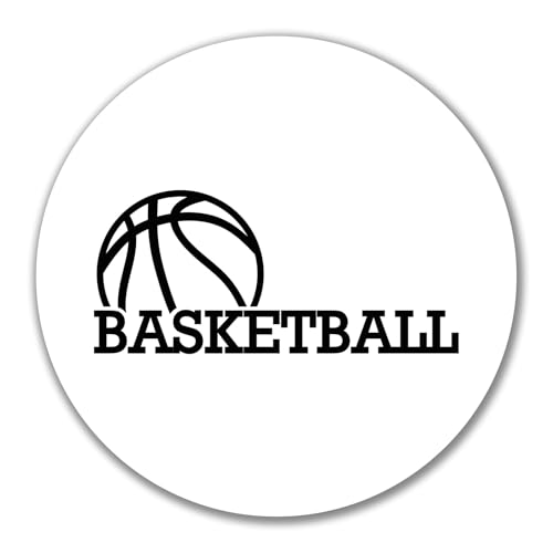 Huuraa Aufkleber Basketball Ball Geschenk 10cm Sticker Basketball Geschenkidee Huuraa Aufkleber Basketball Ball Geschenk 10cm Sticker Basketball Geschenkidee von Huuraa