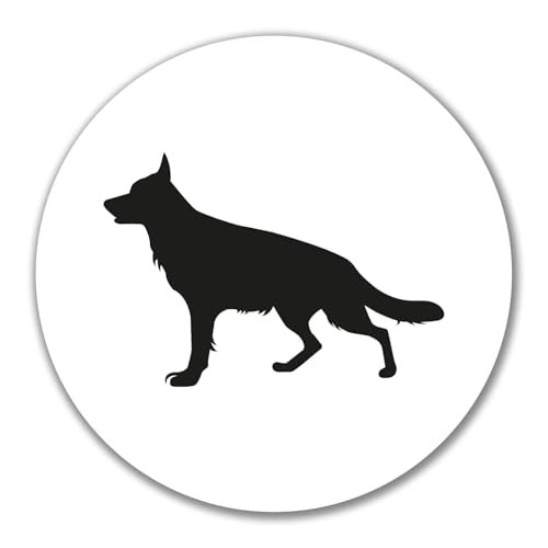 Huuraa Aufkleber Deutscher Schäferhund Silhouette Geschenk 10cm Sticker Deutscher Schäferhund Geschenkidee Huuraa Aufkleber Deutscher Schäferhund Silhouette Geschenk 10cm Sticker Deutscher Schäferhund Geschenkidee von Huuraa