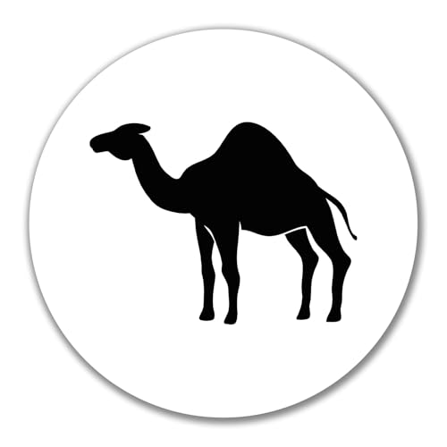 Huuraa Aufkleber Dromedar Kamel Silhouette Geschenk 10cm Sticker Dromedar Kamel Geschenkidee Huuraa Aufkleber Dromedar Kamel Silhouette Geschenk 10cm Sticker Dromedar Kamel Geschenkidee von Huuraa