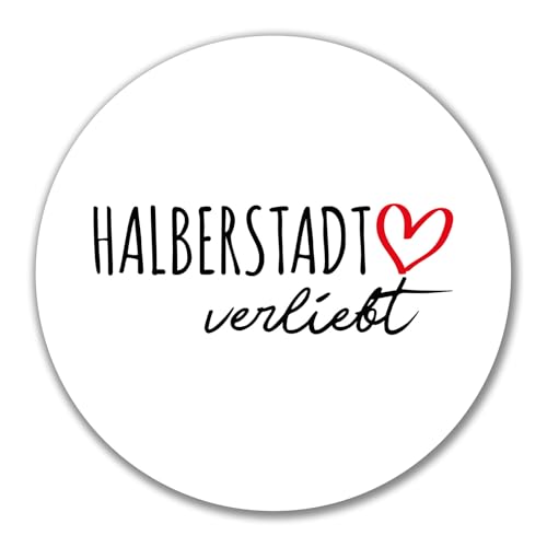 Huuraa Aufkleber Halberstadt verliebt Geschenk 10cm Sticker Halberstadt Geschenkidee Huuraa Aufkleber Halberstadt verliebt Geschenk 10cm Sticker Halberstadt Geschenkidee von Huuraa