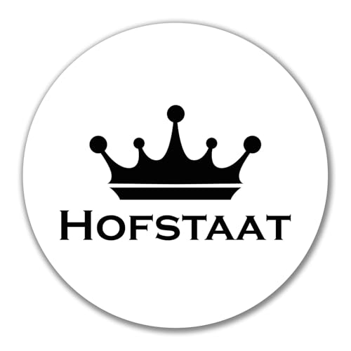 Huuraa Aufkleber Hofstaat Schützenfest Geschenk 10cm Sticker Hofstaat Geschenkidee von Huuraa