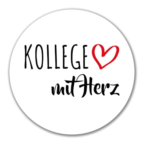 Huuraa Aufkleber Kollege mit Herz Geschenk 10cm Sticker Kollege Geschenkidee von Huuraa