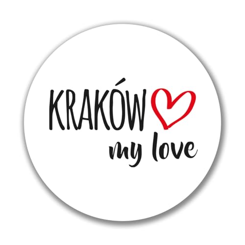 Huuraa Aufkleber Kraków my love Geschenk Sticker 10cm Kraków Geschenkidee Huuraa Aufkleber Kraków my love Geschenk Sticker 10cm Kraków Geschenkidee von Huuraa