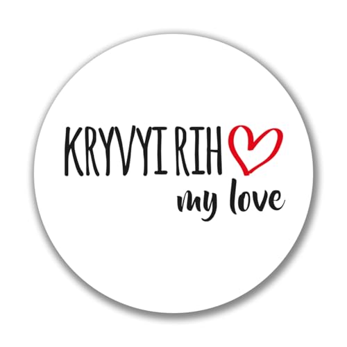 Huuraa Aufkleber Kryvyi Rih my love Geschenk Sticker 10cm Kryvyi Rih Geschenkidee Huuraa Aufkleber Kryvyi Rih my love Geschenk Sticker 10cm Kryvyi Rih Geschenkidee von Huuraa