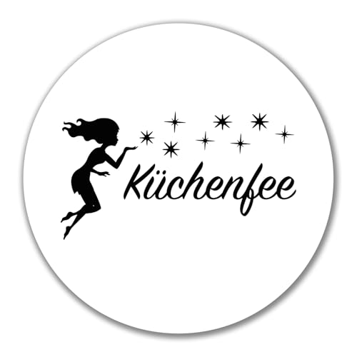 Huuraa Aufkleber Küchenfee Sternenstaub Geschenk 10cm Sticker Küchenfee Geschenkidee von Huuraa