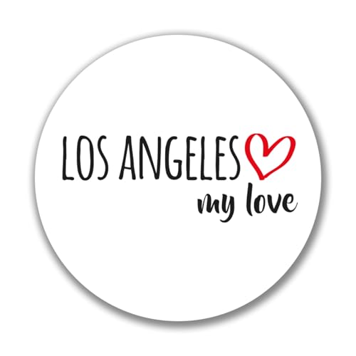Huuraa Aufkleber Los Angeles my love Geschenk Sticker 10cm Los Angeles Geschenkidee Huuraa Aufkleber Los Angeles my love Geschenk Sticker 10cm Los Angeles Geschenkidee von Huuraa