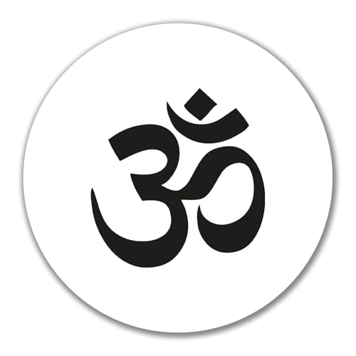 Huuraa Aufkleber Om Symbol Geschenk 10cm Sticker Om Geschenkidee von Huuraa