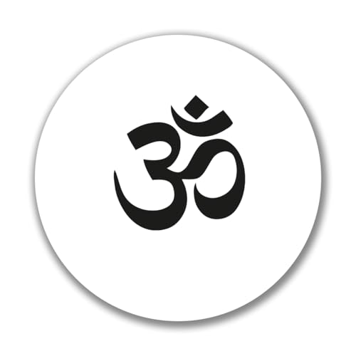 Huuraa Aufkleber Om Symbol Geschenk Sticker 10cm Om Geschenkidee von Huuraa