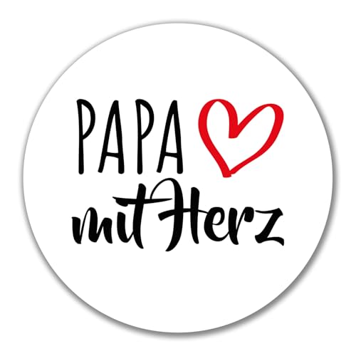 Huuraa Aufkleber Papa mit Herz Geschenk Sticker 10cm Papa Geschenkidee Huuraa Aufkleber Papa mit Herz Geschenk Sticker 10cm Papa Geschenkidee von Huuraa