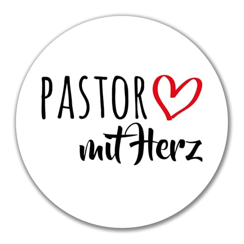 Huuraa Aufkleber Pastor mit Herz Geschenk Sticker 10cm Pastor Geschenkidee Huuraa Aufkleber Pastor mit Herz Geschenk Sticker 10cm Pastor Geschenkidee von Huuraa