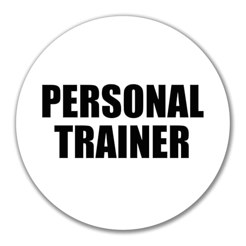 Huuraa Aufkleber Personal Trainer Training Geschenk 10cm Sticker Personal Trainer Geschenkidee von Huuraa