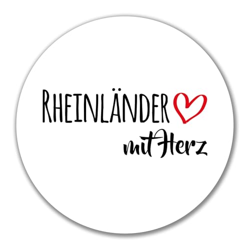 Huuraa Aufkleber Rheinländer mit Herz Geschenk 10cm Sticker Rheinländer Geschenkidee Huuraa Aufkleber Rheinländer mit Herz Geschenk 10cm Sticker Rheinländer Geschenkidee von Huuraa