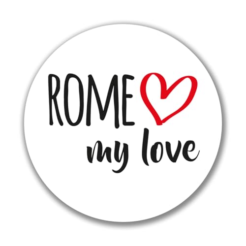Huuraa Aufkleber Rome my love Geschenk Sticker 10cm Rome Geschenkidee Huuraa Aufkleber Rome my love Geschenk Sticker 10cm Rome Geschenkidee von Huuraa