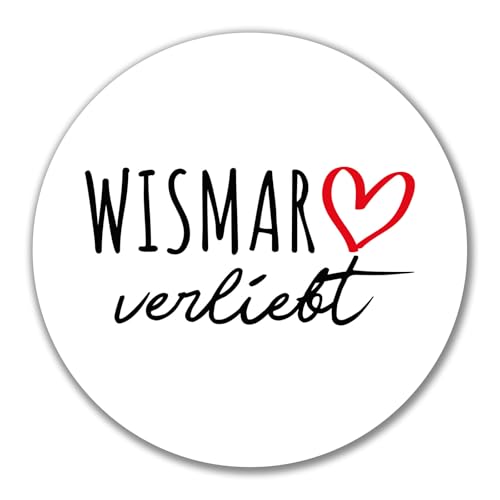 Huuraa Aufkleber Wismar verliebt Geschenk 10cm Sticker Wismar Geschenkidee Huuraa Aufkleber Wismar verliebt Geschenk 10cm Sticker Wismar Geschenkidee von Huuraa