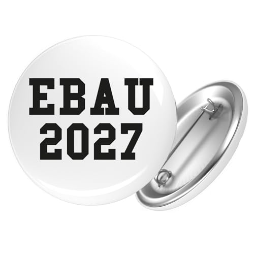 Huuraa Button EBAU 2027 Abschluss Spanien Geschenk Größe 25mm Anstecker EBAU 2027 Geschenkidee von Huuraa