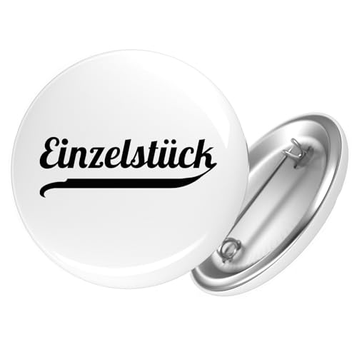 Huuraa Button Einzelstück Schriftzug Geschenk Größe 25mm Einzelstück Geschenkidee von Huuraa