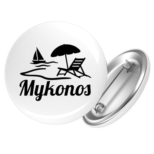 Huuraa Button Mykonos Griechenland Geschenk Größe 25mm Mykonos Geschenkidee Huuraa Button Mykonos Griechenland Geschenk Größe 25mm Mykonos Geschenkidee von Huuraa