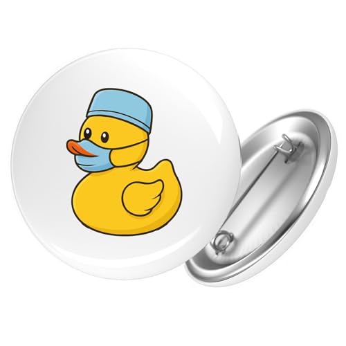 Huuraa Button Quietscheente Gesundheits- und Krankenpflege Comic Gummiente Geschenk Größe 25mm Quietscheente Gesundheits- und Krankenpflege Geschenkidee Huuraa Button Quietscheente Gesundheits- und Krankenpflege Comic Gummiente Geschenk Größe 25mm Quietscheente Gesundheits- und Krankenpflege Geschenkidee von Huuraa