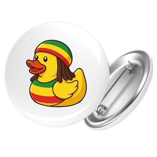 Huuraa Button Quietscheente Reggae Gummiente Rastafari Geschenk Größe 25mm Quietscheente Reggae Geschenkidee Huuraa Button Quietscheente Reggae Gummiente Rastafari Geschenk Größe 25mm Quietscheente Reggae Geschenkidee von Huuraa