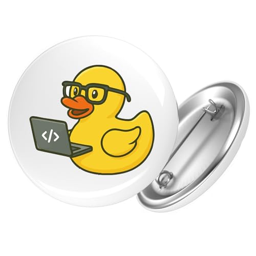 Huuraa Button Quietscheente Softwareentwicklung Comic Gummiente Geschenk Größe 25mm Quietscheente Softwareentwicklung Geschenkidee Huuraa Button Quietscheente Softwareentwicklung Comic Gummiente Geschenk Größe 25mm Quietscheente Softwareentwicklung Geschenkidee von Huuraa