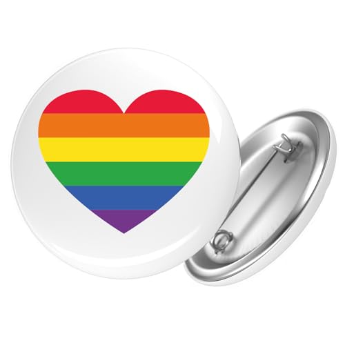 Huuraa Button Regenbogenflagge LGBT+ Pride Flag Geschenk Größe 25mm Regenbogenflagge Geschenkidee Huuraa Button Regenbogenflagge LGBT+ Pride Flag Geschenk Größe 25mm Regenbogenflagge Geschenkidee von Huuraa