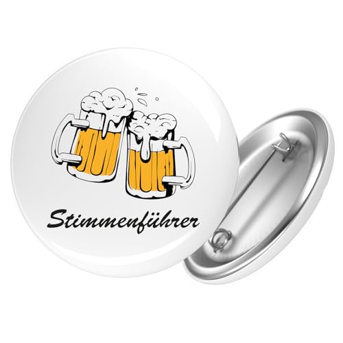 Huuraa Button Stimmenführer Spielmannszug Geschenk Größe 25mm Stimmenführer Geschenkidee von Huuraa