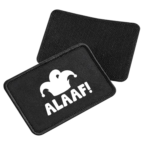 Huuraa Patch Alaaf Narrenkappe Geschenk Black Alaaf Präsent Huuraa Patch Alaaf Narrenkappe Geschenk Black Alaaf Präsent von Huuraa