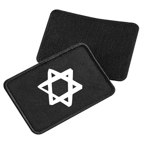 Huuraa Patch Davidstern Judentum Geschenk Black Davidstern Präsent Huuraa Patch Davidstern Judentum Geschenk Black Davidstern Präsent von Huuraa