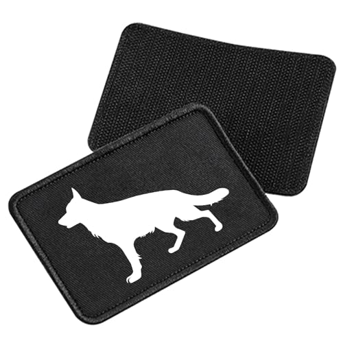 Huuraa Patch Deutscher Schäferhund Silhouette Geschenk Black Deutscher Schäferhund Präsent Huuraa Patch Deutscher Schäferhund Silhouette Geschenk Black Deutscher Schäferhund Präsent von Huuraa