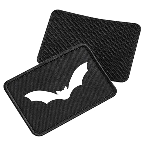 Huuraa Patch Fledermaus Silhouette Geschenk Black Fledermaus Präsent Huuraa Patch Fledermaus Silhouette Geschenk Black Fledermaus Präsent von Huuraa