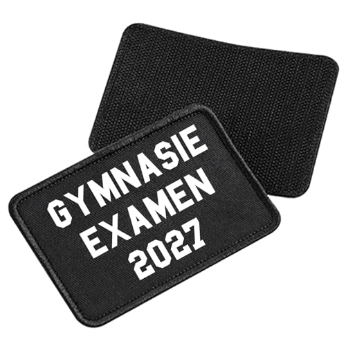 Huuraa Patch Gymnasieexamen 2027 Abschluss Schweden Geschenk Black Gymnasieexamen 2027 Präsent von Huuraa