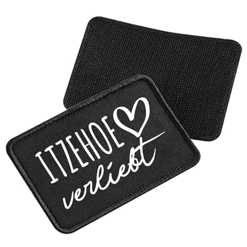 Huuraa Patch Itzehoe verliebt Geschenk Black Itzehoe Präsent Huuraa Patch Itzehoe verliebt Geschenk Black Itzehoe Präsent von Huuraa
