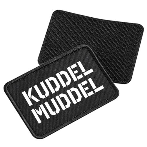 Huuraa Patch Kuddelmuddel Schriftzug Geschenk Black Kuddelmuddel Präsent Huuraa Patch Kuddelmuddel Schriftzug Geschenk Black Kuddelmuddel Präsent von Huuraa