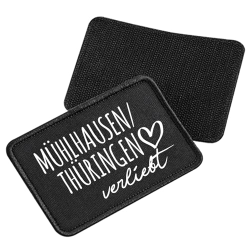 Huuraa Patch Mühlhausen/Thüringen verliebt Geschenk Black für Mütze Mühlhausen/Thüringen Präsent Huuraa Patch Mühlhausen/Thüringen verliebt Geschenk Black für Mütze Mühlhausen/Thüringen Präsent von Huuraa